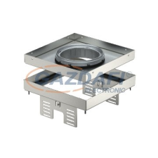 OBO 7409374 RKFN2 UZD3 4VS25 Négyzetes Kazetta tubushoz 200x200mm rozsdamentes acél villanyszerelés