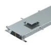 OBO 7424620 OKA-W30010050D4 Nyitható Padlócsatorna GES4 szerelvénybetéthez 2400x300x100mm szalaghorganyzott acél