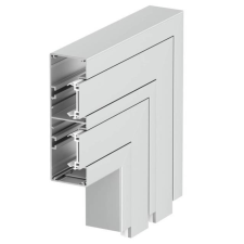 OBO Bettermann 6112633 GA-FS53165EL Lapos sarokelem alumínium, nem állítható 200x200x165 eloxált villanyszerelés