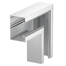 OBO Bettermann 6276920 GA-SF90130RW Lapos sarokelem szimmetrikus 90x130mm hófehér villanyszerelés