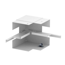 OBO Bettermann 6277340 GS-SI90130RW belső könyök szimmetrikus előszerelt 90x130mm hófehér villanyszerelés