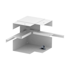 OBO Bettermann 6277540 GS-AI90130RW belső könyök előszerelt aszimmetrikus 90x130mm hófehér villanyszerelés