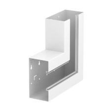 OBO Bettermann 6277720 GS-SFS90170RW Lapos sarokelem emelkedő szimmetrikus 90x170mm hófehér villanyszerelés