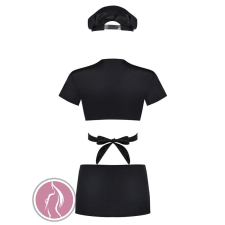 Obsessive Police uniform L/XL black fantázia ruha