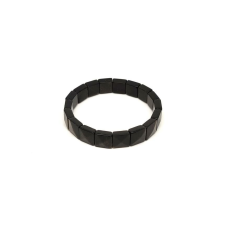 Obszidián arany faz négyzet kari 10,5-11x10,5-11mm karkötő