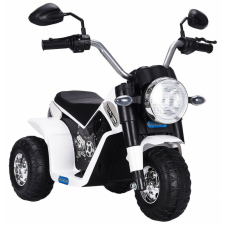 Ocie Apollo elektromos gyerekmotor 3 kerekű visszapillantóval Ocie - Fehér elektromos járgány