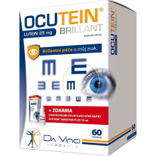 Ocutein Brillant Lutein 25mg DaVinci 60 kapszula + cseppek vitamin és táplálékkiegészítő