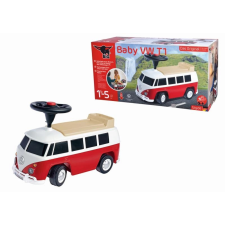 Odstrkálós kisautó Baby VW T1 lábbal hajtható járgány