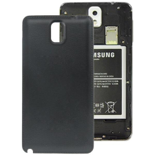 OEM 0172BL Samsung Galaxy Note 3 N9000 fekete OEM akkufedél, hátlap mobiltelefon akkumulátor