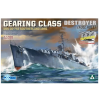 OEM 1/700 Gearing Class Destroyer USS DD-743 Southerland 1945 (Full Hull) katonai hajó modell