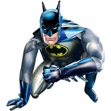 OEM 3D BatMan alufólia léggömb, 55,5x63 cm party kellék