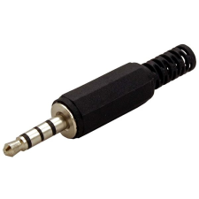 OEM 4 pólusú 3,5(M) jack csatlakozó kábelre (TRRS) kábel és adapter