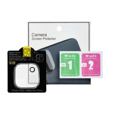 OEM 5D Full Glue Camera kamera lencse védő fólia iPhone 16 Pro - átlátszó mobiltelefon kellék