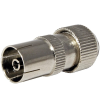 OEM Antenna csatlakozó 75 Ohm PAL(F), IEC169-2, csavaros, fém