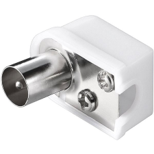 OEM Antenna csatlakozó 75 Ohm PAL(M), IEC169-2, csavaros, hajlított kábel és adapter