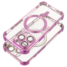 OEM ANTISHOCK ELECTRO MagSafe-kompatibilis tok iPhone 16 Pro - rózsaszín tok és táska