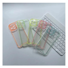 OEM Apple iPhone 12 foszforeszkáló / sötétben világító szilikon tok rózsaszín tok és táska