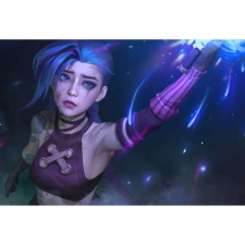 OEM Asztal vászon Arcane Jinx Fan Art, 80x50cm, tábla904 grafika, keretezett kép
