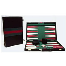 OEM Backgammon műbőr koffer (46x30cm) 605503 társasjáték