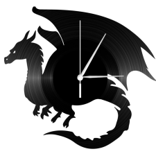 OEM Bakelit falióra Sárkány falióra