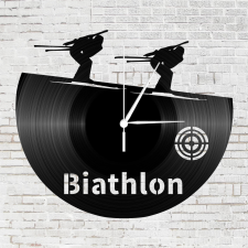 OEM Bakelit óra Biatlon falióra