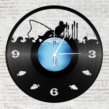 OEM Bakelit óra lusta horgász falióra