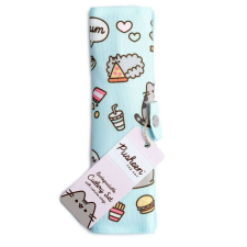 OEM Bambusz evőeszközök tokban - Foodie Pusheen tányér és evőeszköz
