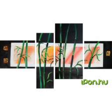OEM Bambuszok 4 részes Közepes grafika, keretezett kép