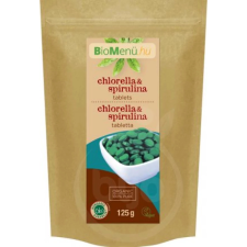 OEM Bio menü bio chlorella és spirulina tabletta 125 g vitamin és táplálékkiegészítő