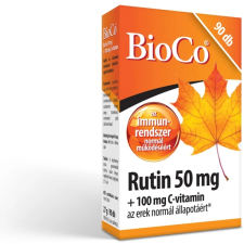 OEM Bioco rutin 50 mg+100 mg c-vitamin kapszula 90 db vitamin és táplálékkiegészítő