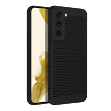 OEM BREEZY tok SAMSUNG S22 fekete tok és táska