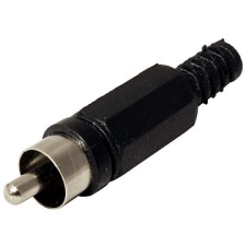 OEM Cinch csatlakozó (M), fekete kábel és adapter