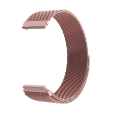 OEM Colmi okosóra szíj, fém, mágneses, rózsaszín, 20mm, Milan Magnetic Strap okosóra kellék