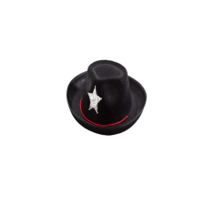 OEM Cowboy Jonny kalap fiúknak, fekete Univerzális jelmez