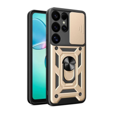 OEM Defender szilikon telefonvédő (ütésállóság. tartógyűrű. kameravédő) ARANY tok és táska