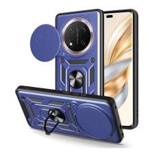 OEM Defender szilikon telefonvédő (ütésállóság. tartógyűrű. kameravédő) SÖTÉTKÉK tok és táska