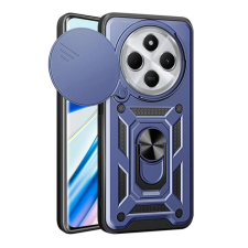 OEM Defender szilikon telefonvédő (ütésállóság. tartógyűrű. kameravédő) SÖTÉTKÉK tok és táska