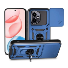 OEM Defender szilikon telefonvédő (ütésállóság. tartógyűrű. kameravédő) SÖTÉTKÉK tok és táska