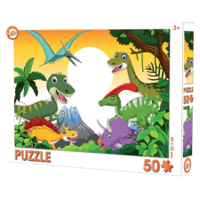OEM Dinoszaurusz puzzle 50 db-os puzzle, kirakós