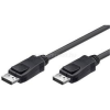 OEM Displayport -> Displayport M/M video kábel 2m fekete (S-3691)