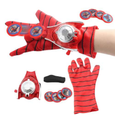 OEM Dobókesztyű Spider korongokkal, gyerekeknek, 5 éves korig jelmez