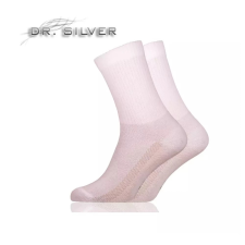 OEM Dr. Silver Medical ezüstszálas bokazokni 44-46 fehér gyógyászati segédeszköz