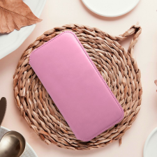 OEM DUAL POCKET kinyitható tok Xiaomi Redmi Note 14 5G - halvány rózsaszín tok és táska