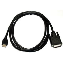 OEM DVI-D -> HDMI M/M video jelkábel 3m fekete (XDVIKABDVIHDMI3) kábel és adapter
