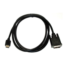 OEM DVI-D -> HDMI M/M video jelkábel 5m fekete XDVIKABDVIHDMI5 kábel és adapter