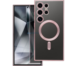 OEM Electro Mag MagSafe kompatibilis tok Samsung Galaxy A55 - rózsaarany színű tok és táska