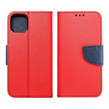 OEM FANCY könyvtok Samsung Galaxy S25 Plus - piros-tengerészkék tok és táska