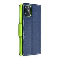 OEM FANCY könyvtok Samsung Galaxy S25 Ultra - tengerészkék-limezöld tok és táska