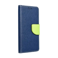 OEM Fancy Samsung Galaxy A55 5G flip tok kék-lime tok és táska