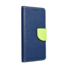 OEM Fancy Samsung Galaxy M23 flip tok kék-lime tok és táska